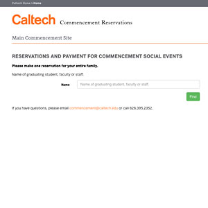 Caltech Commencement