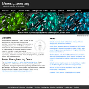 Bioengineering at Caltech